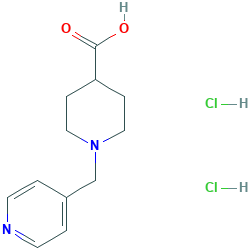 1-(Pyridin-4-ylmethyl)piperidine-4-carboxylic acid dihydrochloride