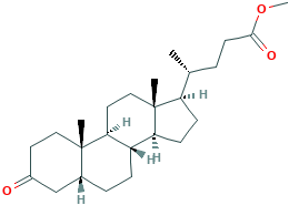 3-Oxo-5β-24-cholanoic acid methyl ester