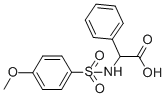 2-([(4-METHOXYPHENYL)SULFONYL]AMINO)-2-PHENYLACETIC ACID