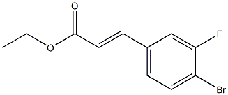 (E)-Ethyl 3-(4-Bromo-3-Fluorophenyl)Acrylate