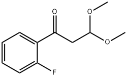 1-Propanone, 1-(2-fluorophenyl)-3,3-dimethoxy-