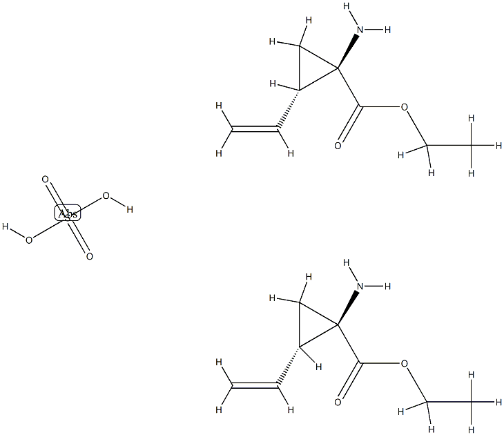 (1R,2S)-Ethyl 1-amino-2-vinylcyclopropanecarboxylate hemisul...