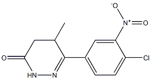 6-(4-氯-3-硝基苯基)-4,5-二氢-5-甲基-3(2H)-哒嗪酮