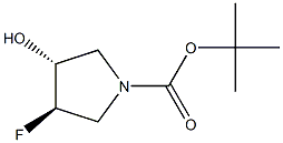 tert-butyl (3R,4R)-3-fluoro-4-hydroxypyrrolidine-1-carboxylate