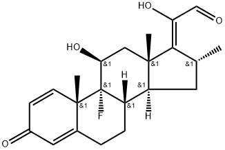 (Z)-9-Fluoro-11β,20-dihydroxy-16α-methylpregna-1,4,17(20)-triene-3,21-dione