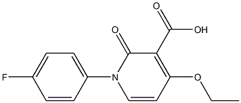 4-ETHOXY-1-(4-FLUOROPHENYL)-2-OXO-1,2-DIHYDROPYRIDINE-3-CARBOXYLICACID