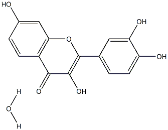 2-(3,4-Dihydroxyphenyl)-3,7-dihydroxy-4H-chromen-4-one hydrate