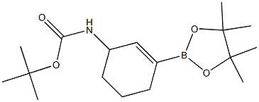 The mixture of TERT-BUTYL 3-(4,4,5,5-TETRAMETHYL-1,3,2-DIOXABOROLAN-2-YL)CYCLOHEX-3-ENYLCARBAMATE and tert-butyl 3-(4,4,5,5-tetramethyl-1,3,2-dioxaborolan-2-yl)cyclohex-2-enylcarbamate