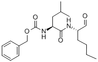 BENZYLOXYCARBONYLLEUCYL-NORLEUCINAL