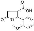 2-(2-Methoxyphenyl)-5-oxotetrahydrofuran-3-carboxylic acid