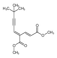 (2E,4E)-4-(4,4-Dimethyl-2-pentyn-1-ylidene)-2-pentenedioic Acid 1,5-Dimethyl Ester