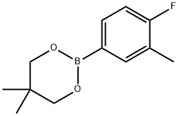 2-(4-Fluoro-3-methylphenyl)-5,5-dimethyl-1,3,2-dioxaborinane