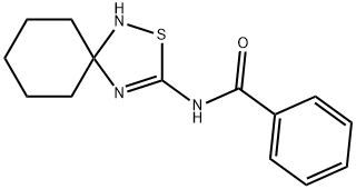 N-(2-Thia-1,4-diazaspiro[4.5]dec-3-en-3-yl)benzamide