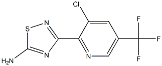3-[3-氯-5-(三氟甲基)-2-吡啶基]-1,2,4-噻二唑-5-胺