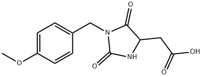 4-Imidazolidineacetic acid, 1-[(4-methoxyphenyl)methyl]-2,5-dioxo-