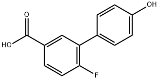 [1,1'-Biphenyl]-3-carboxylic acid, 6-fluoro-4'-hydroxy-