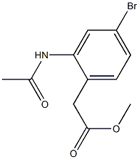 Methyl 2-acetaMido-4-broMophenylacetate, 96%