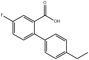 2-(4-Ethylphenyl)-5-fluorobenzoic acid