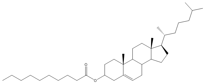 胆甾烯基癸酸酯