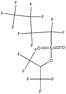 1-Butanesulfonic acid, 1,1,2,2,3,3,4,4,4-nonafluoro-, 2,2,2-trifluoro-1-(trifluoromethyl)ethyl ester