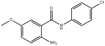 Benzamide, 2-amino-N-(4-chlorophenyl)-5-methoxy-