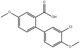 2-(3-Chloro-4-methoxyphenyl)-5-methoxybenzoic acid