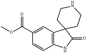 Spiro[3H-indole-3,4′-piperidine]-5-carboxylic acid, 1,2-dihydro-2-oxo-, methyl e…