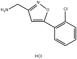 [5-(2-chlorophenyl)-1,2-oxazol-3-yl]methanamine:hydrochloride