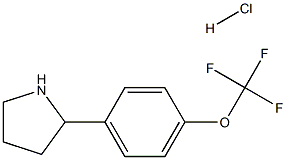 2-(4-(三氟甲氧基)苯基)吡咯烷盐酸盐