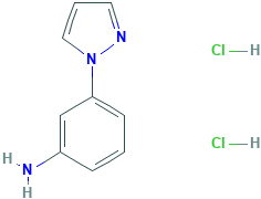 [3-(1H-Pyrazol-1-yl)phenyl]aminedihydrochloride