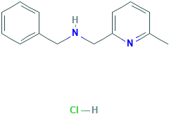 Benzyl-(6-methyl-pyridin-2-ylmethyl)-aminehydrochloride