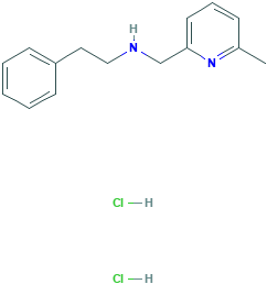N-[(6-METHYLPYRIDIN-2-YL)METHYL]-2-PHENYLETHANAMINE DIHYDROCHLORIDE