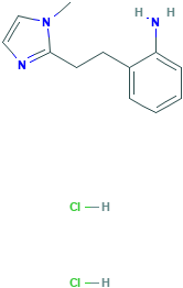 {2-[2-(1-Methyl-1H-imidazol-2-yl)ethyl]phenyl}-amine dihydrochloride