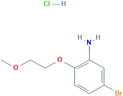 5-Bromo-2-(2-methoxyethoxy)aniline hydrochloride