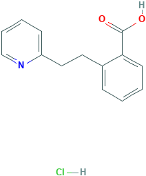 2-(2-Pyridin-2-ylethyl)benzoic acidhydrochloride