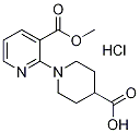 2-(4-羧基-1-哌啶基)-3-吡啶羧酸 3-甲酯盐酸盐