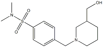 4-[[3-(羟基甲基)-1-哌啶基]甲基]-N,N-二甲基苯磺酰胺