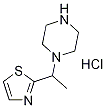 1-[1-(2-噻唑基)乙基]哌嗪盐酸盐