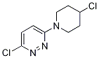 3-chloro-6-(4-chloropiperidin-1-yl)pyridazine, 98+% C9H11Cl2N3, MW: 232.11