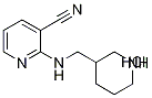 2-[(Piperidin-3-ylMethyl)-aMino]-nicotinonitrile hydrochloride, 98+% C12H17ClN4, MW: 252.74