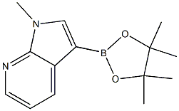 1-甲基-3-(四甲基-1,3,2-二氧硼杂环戊烷-2-基)-1H-吡咯并[2,3-b]吡啶