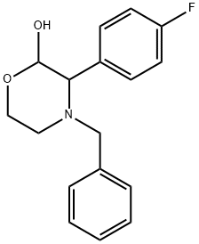 2-Morpholinol, 3-(4-fluorophenyl)-4-(phenylmethyl)-