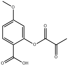 Benzoic acid, 2-(1,2-dioxopropoxy)-4-methoxy-