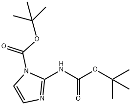 1H-Imidazole-1-carboxylic acid, 2-[[(1,1-dimethylethoxy)carbonyl]amino]-, 1,1-dimethylethyl ester