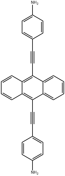 4,4'-(Anthracene-9,10-diylbis(ethyne-2,1-diyl))dianiline