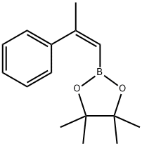 4,4,5,5-四甲基-2-(2-苯基丙-1-烯-1-基)-1,3,2-二氧杂硼烷