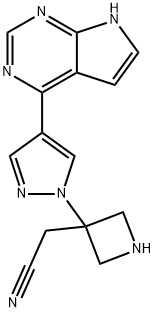 3-(4-(7H-吡咯[2,3-D]嘧啶-4-基)-1H-吡唑-1-基)-3-(氰甲基)氮杂丁烷