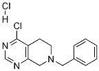 7-Benzyl-4-chloro-5,6,7,8-tetrahydropyrido[3,4-d]pyrimidinehydrochloride