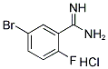 5-BROMO-2-FLUORO-BENZAMIDINE HYDROCHLORIDE