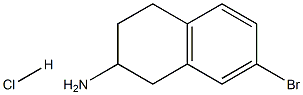 7-溴-1,2,3,4-四氢萘-2-胺盐酸盐